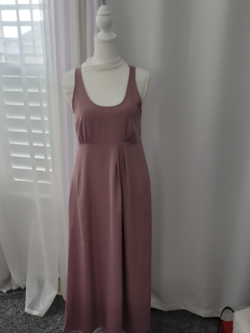 Rachel Zoe Mauve Sleeveless Maxi Dress